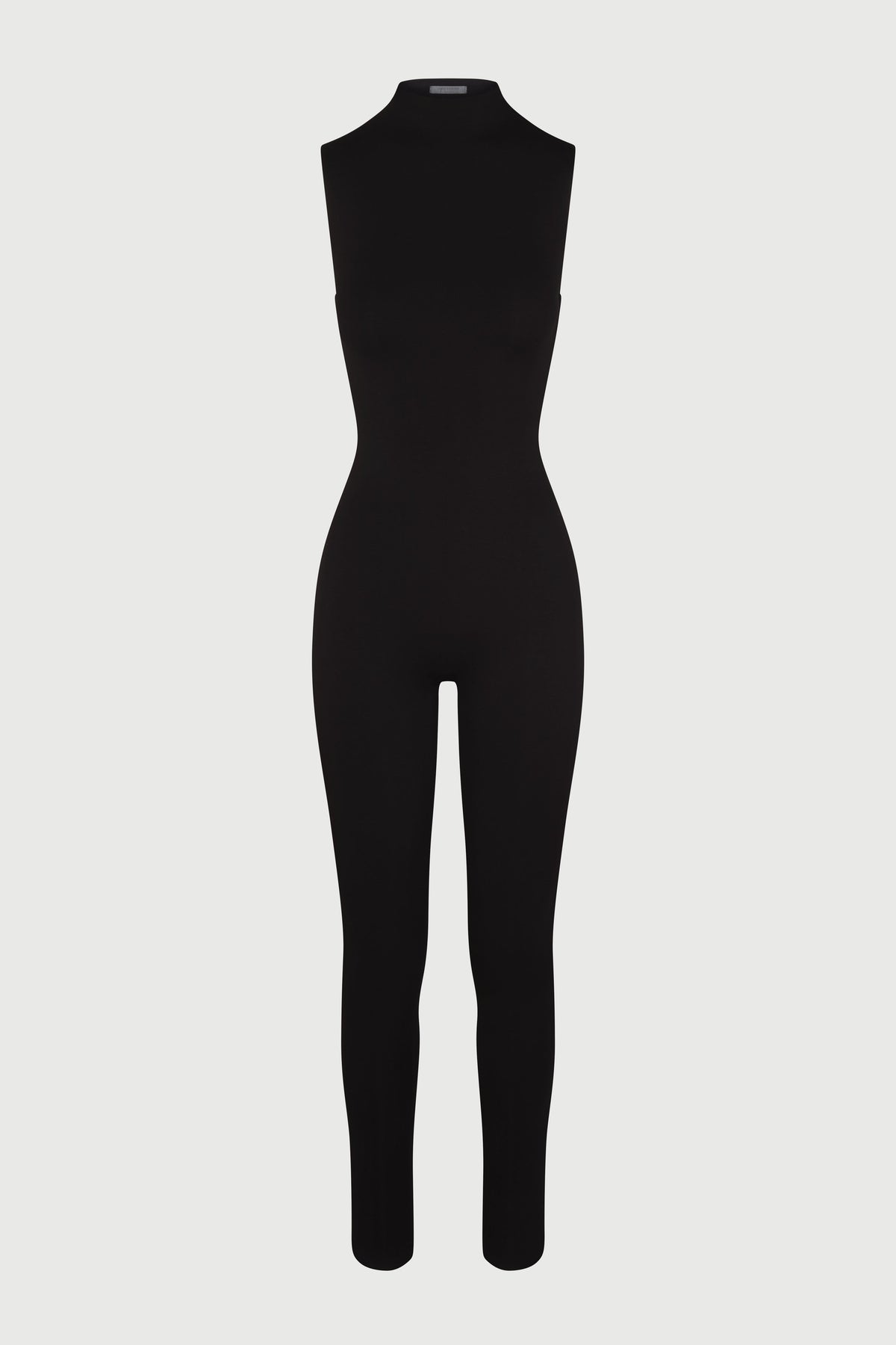 BLACK Smooth Back Cut Out Jumpsuit
