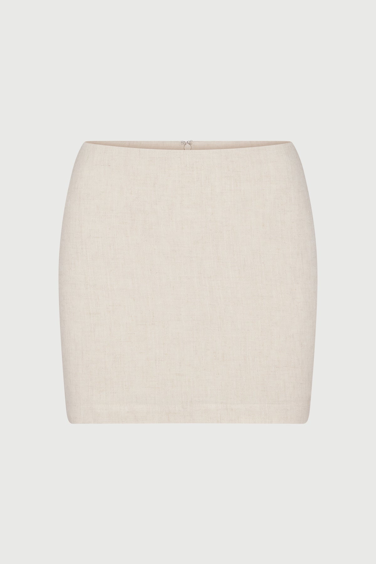 CREAM Linen High Waist Mini Skirt