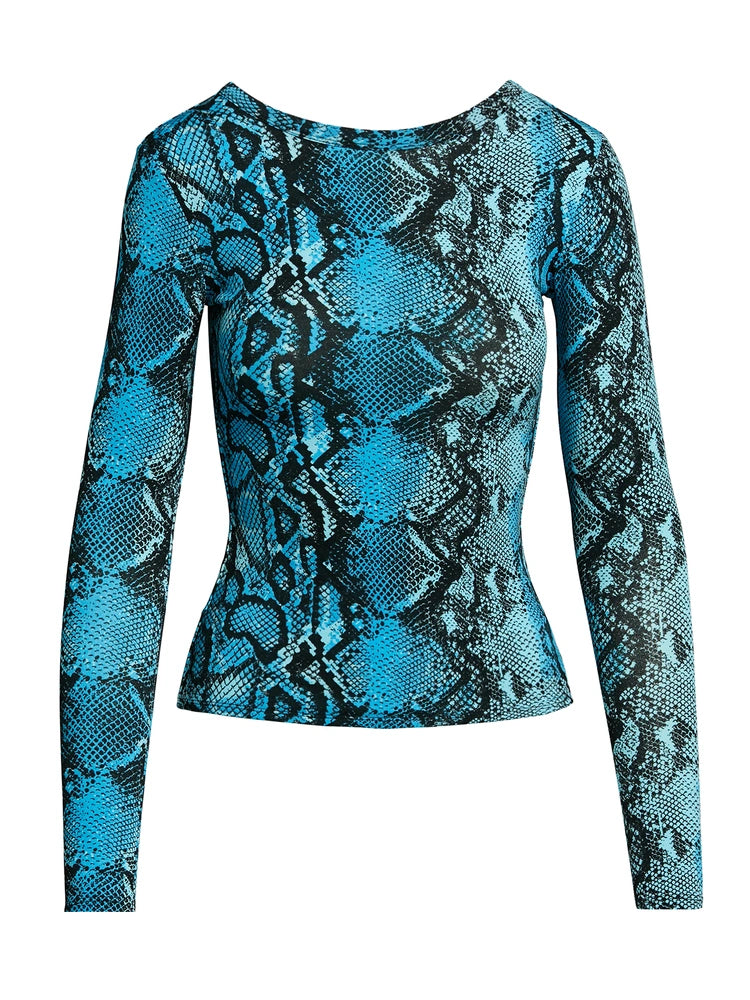 Malibu Snake The Snake Skin Top