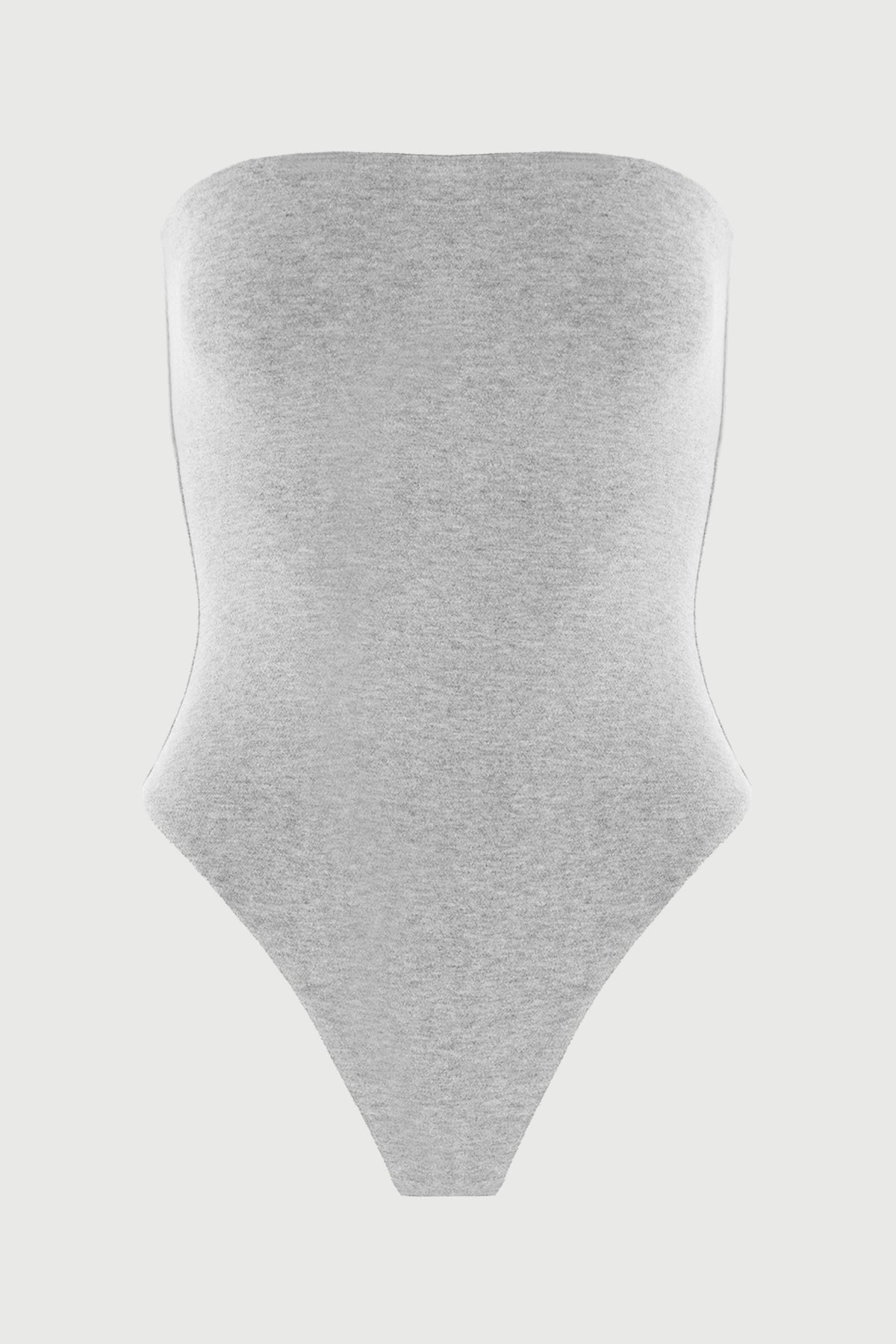 HEATHER GREY NW Sculpt Tube Bodysuit