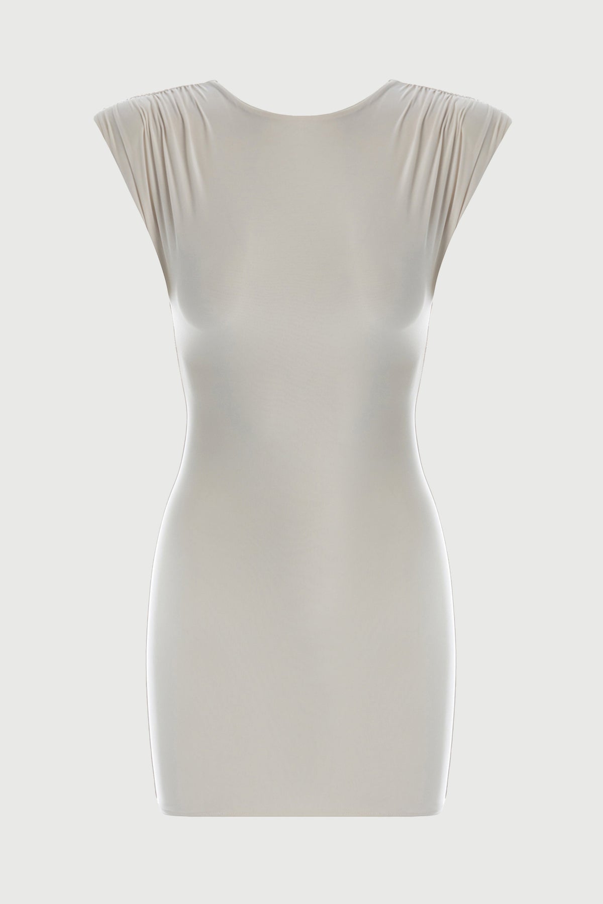 CREAM Hourglass Sleeveless Mini Dress