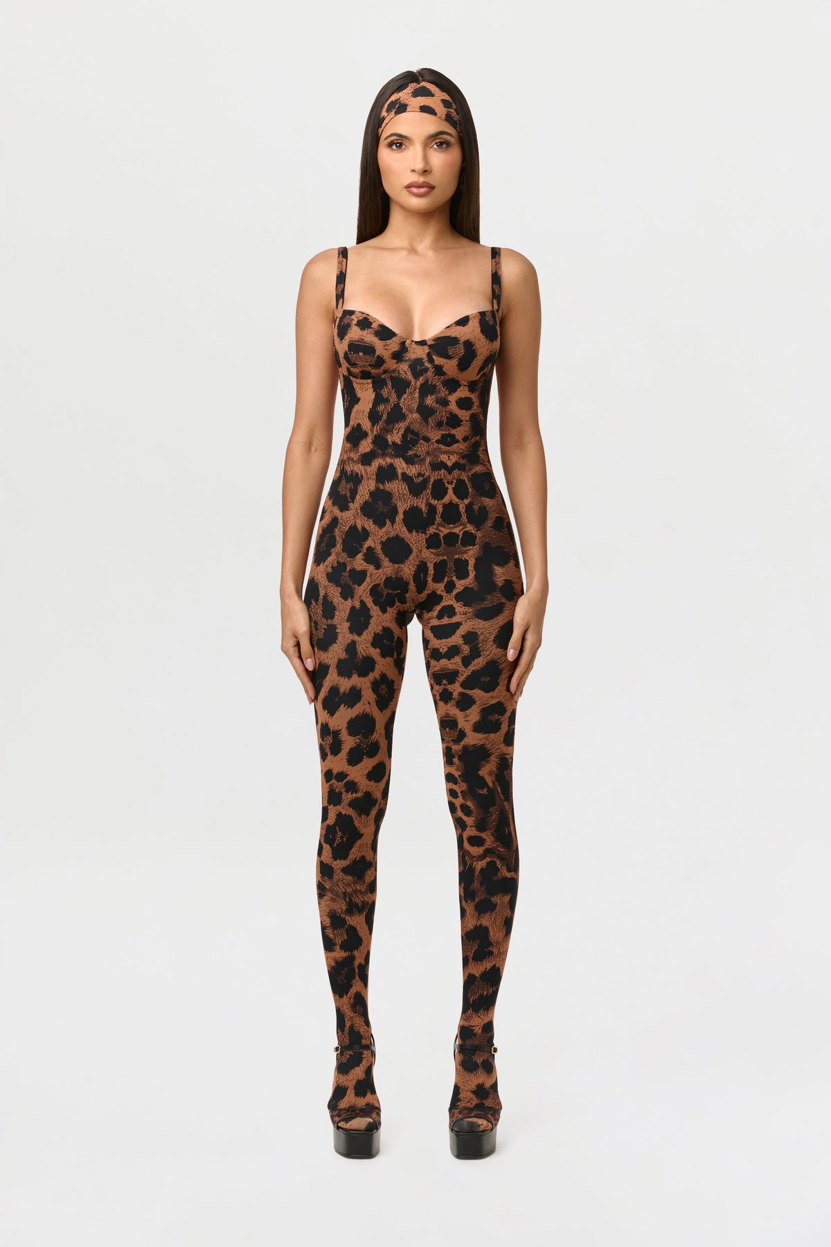 Leopard Naked Print Headband