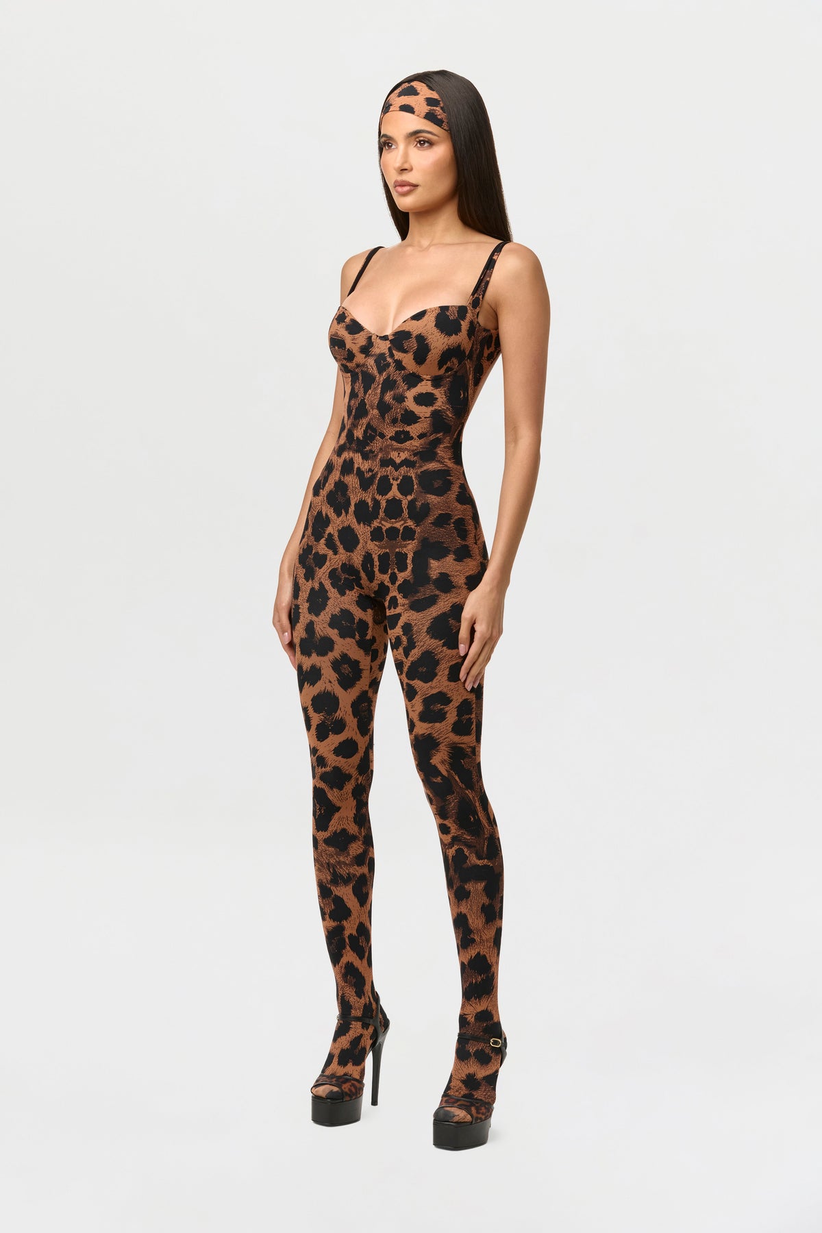 Leopard Naked Print Headband