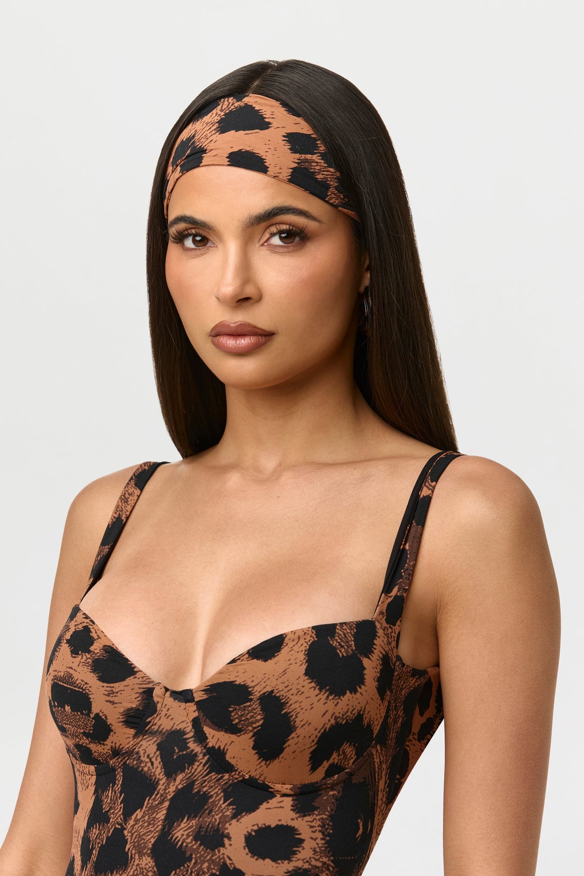 Leopard Naked Print Headband