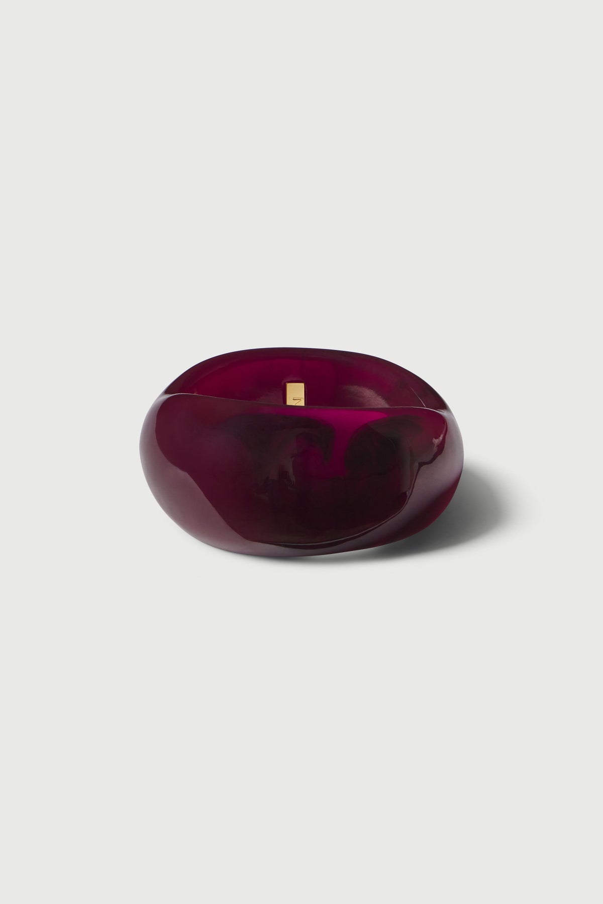 Dark Plum Resin Stone Bracelet