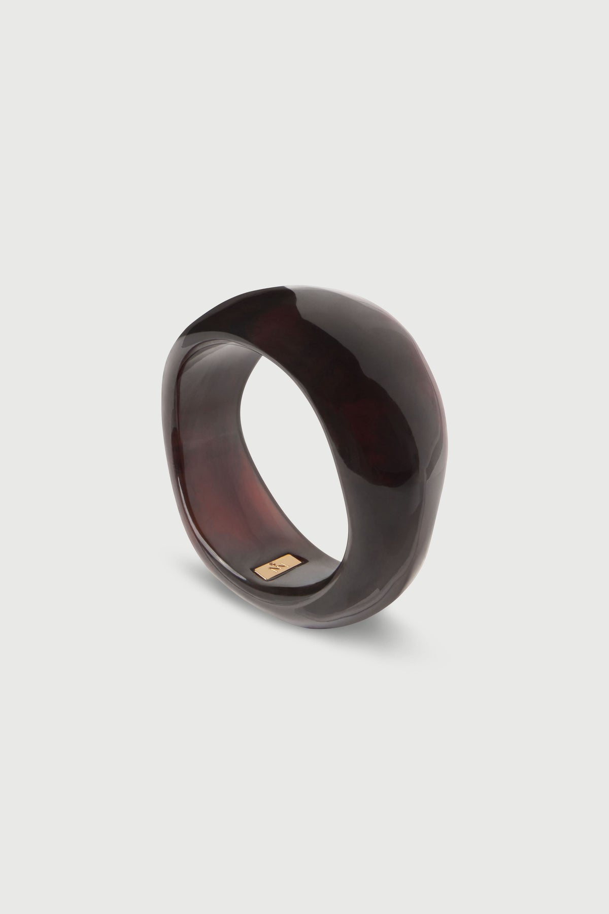 Dark Chocolate Resin Stone Bracelet