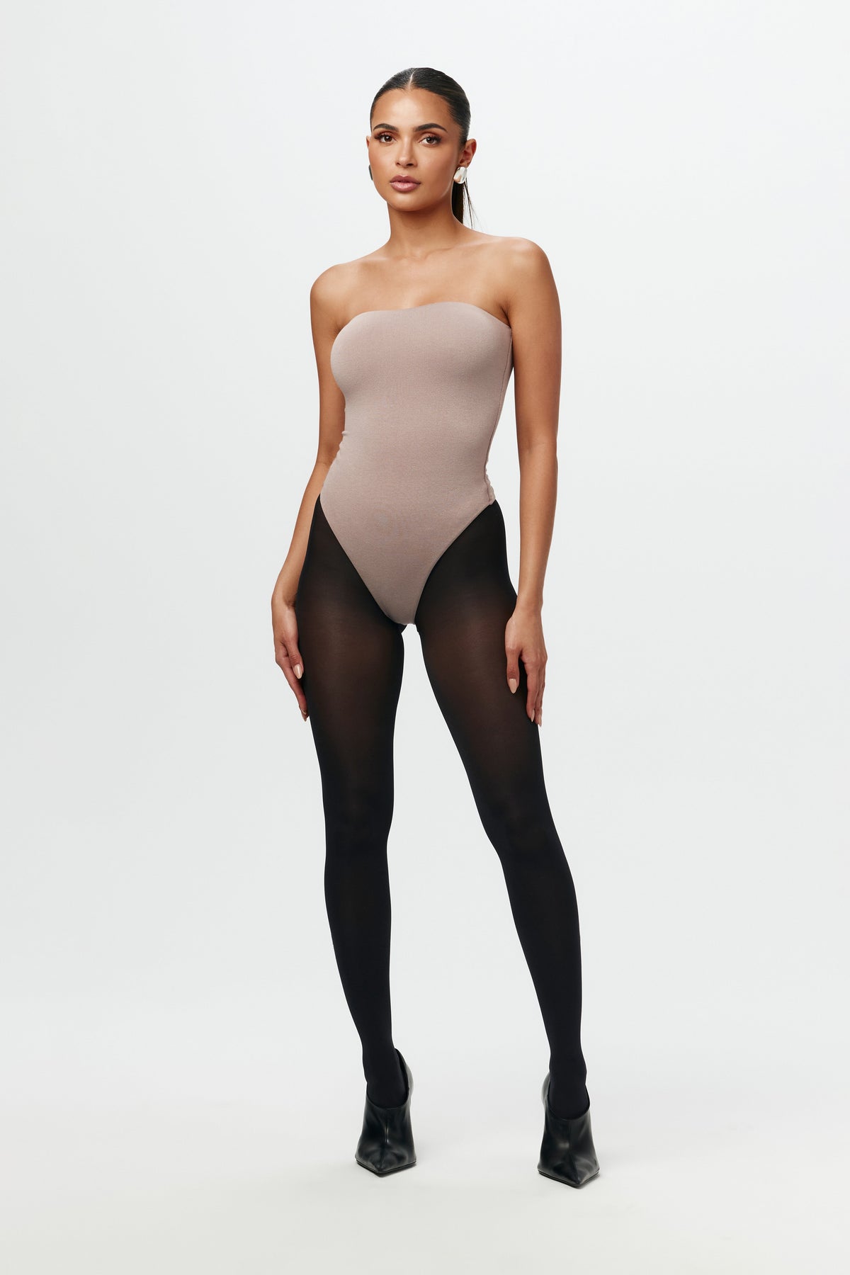 TAUPE NW Sculpt Tube Bodysuit