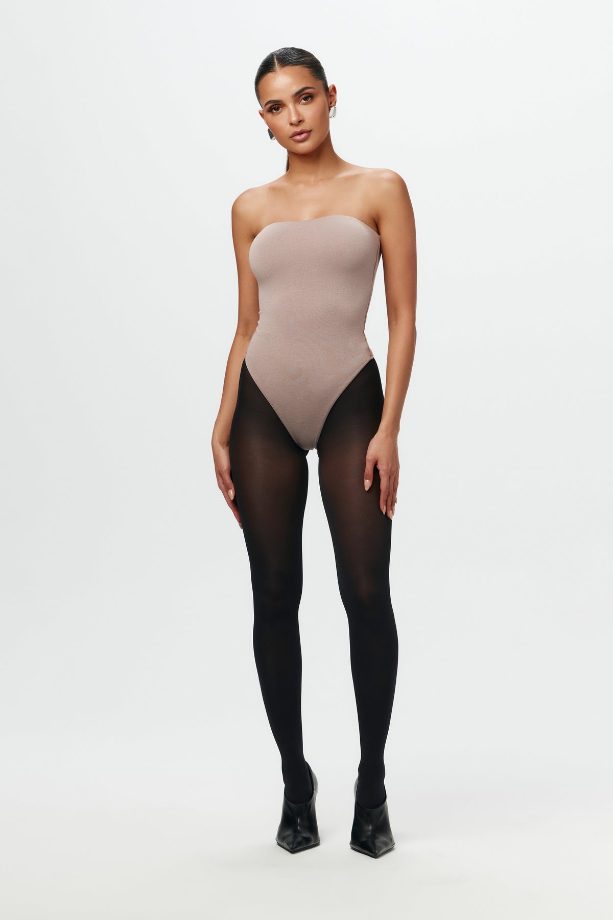 TAUPE NW Sculpt Tube Bodysuit
