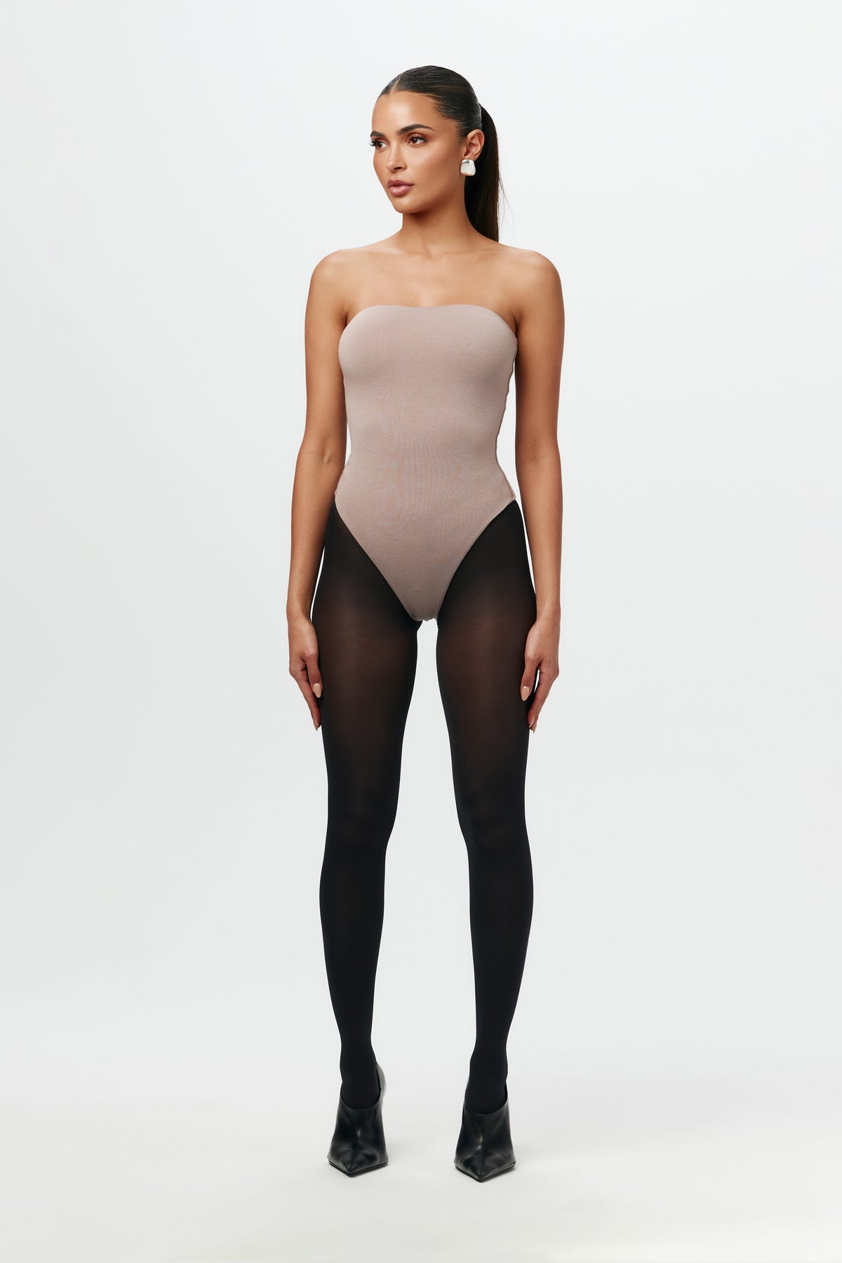 TAUPE NW Sculpt Tube Bodysuit