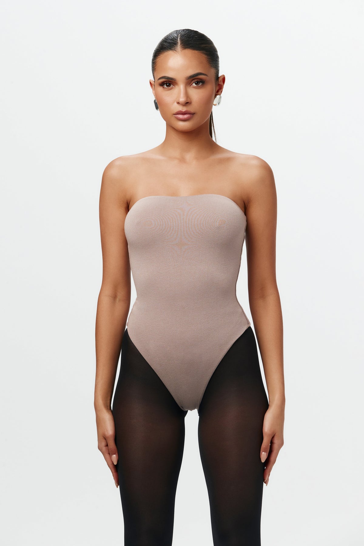 TAUPE NW Sculpt Tube Bodysuit