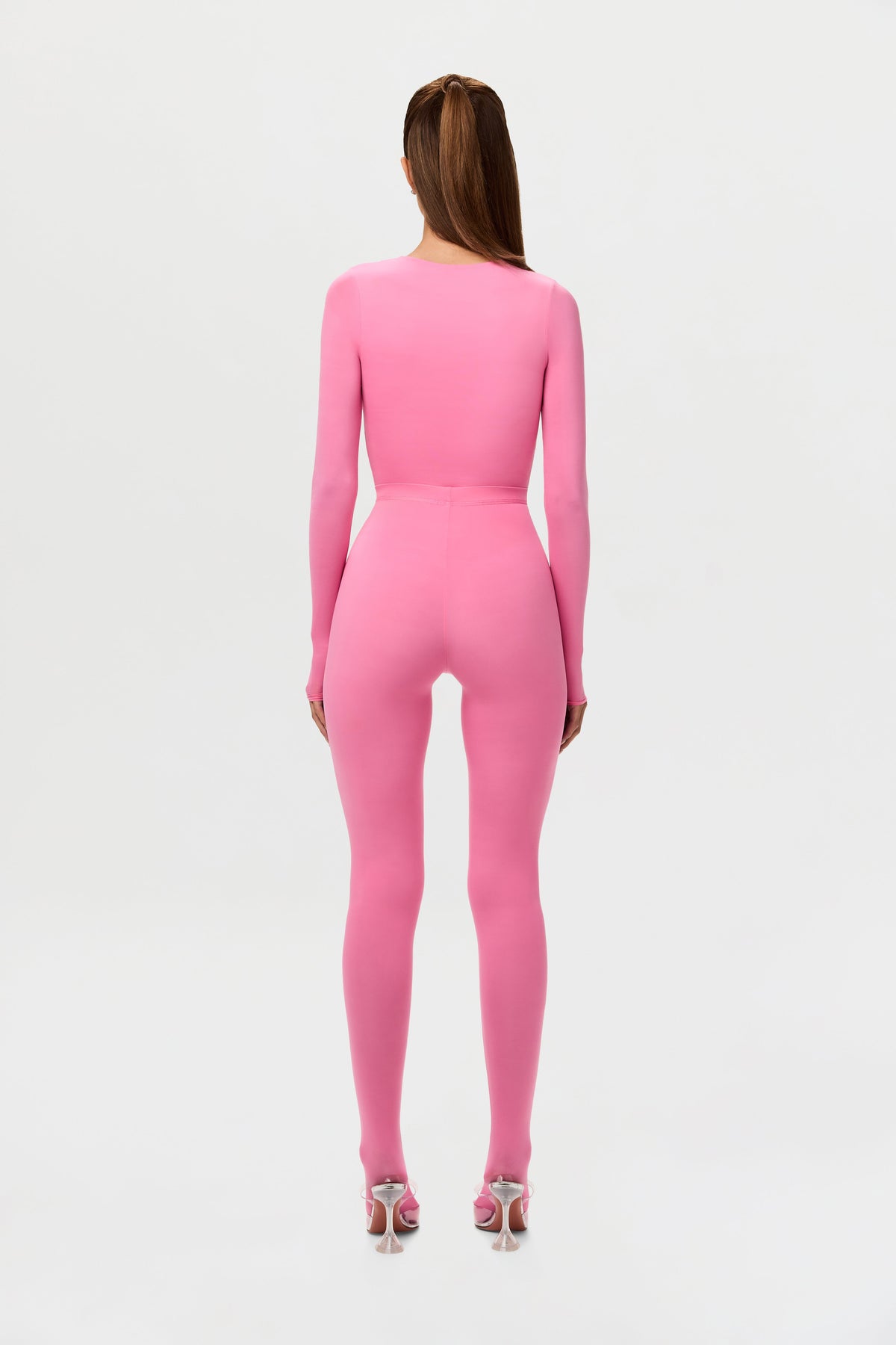 Pink Naked Closed Toe Legging