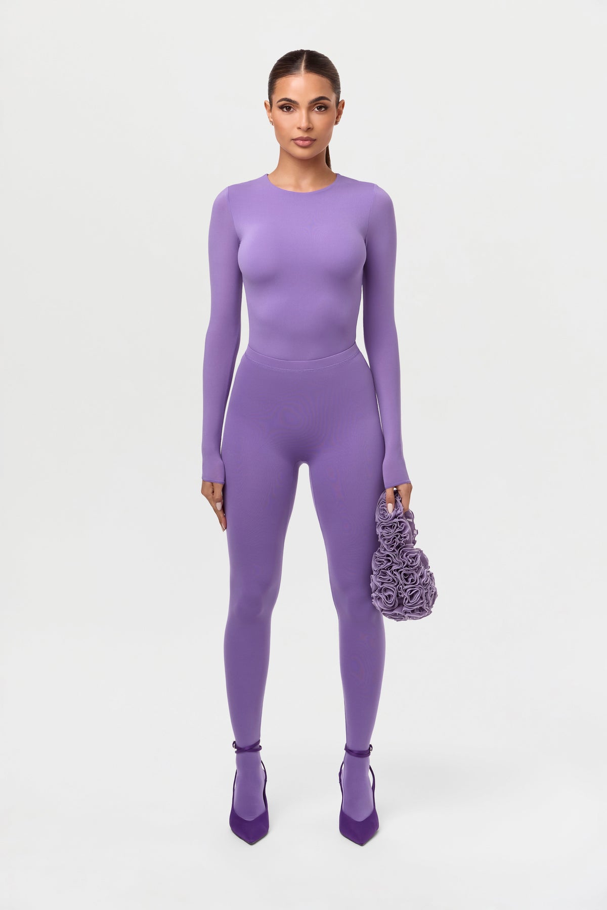 Violet Naked Closed Toe Legging