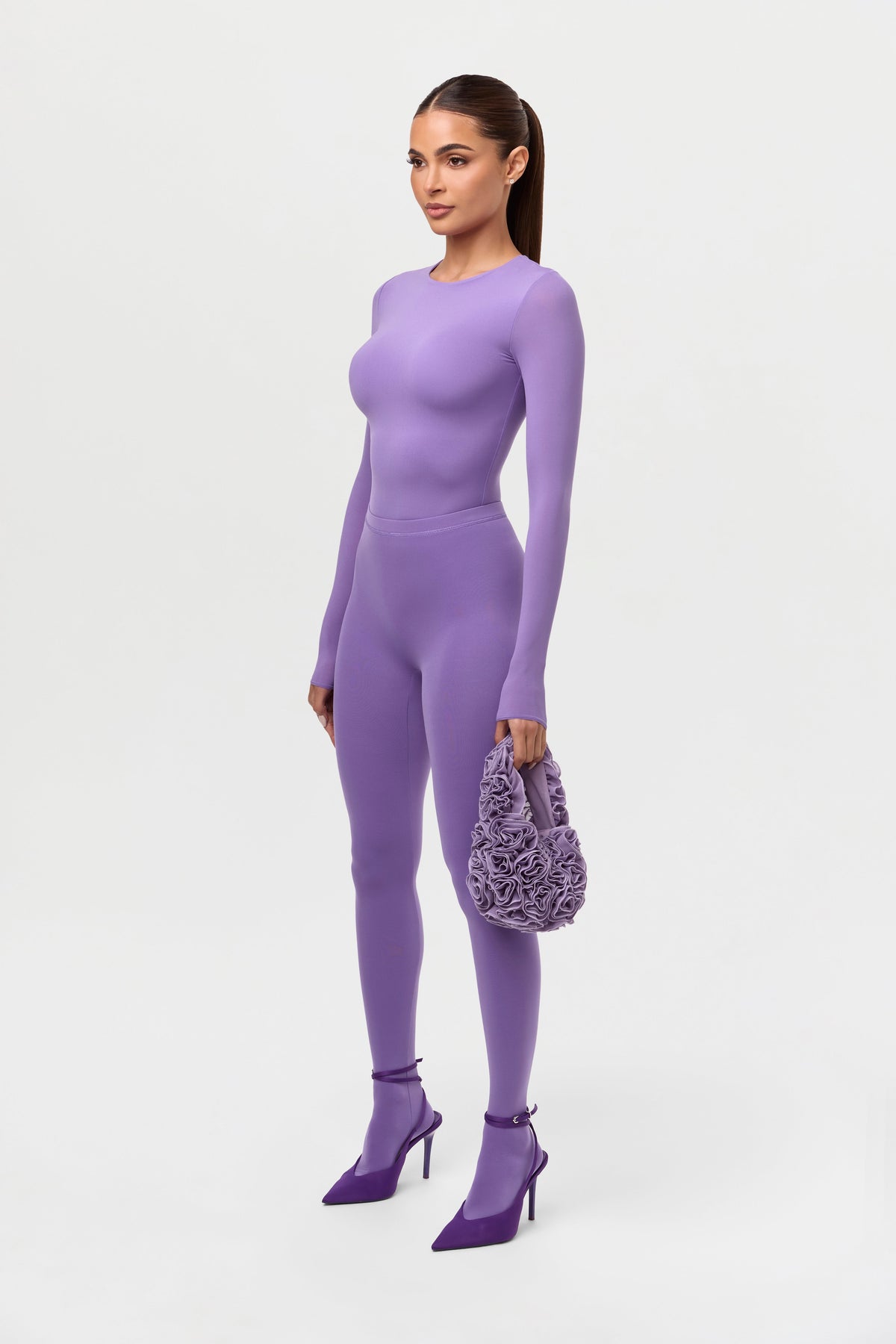 Violet Naked Closed Toe Legging