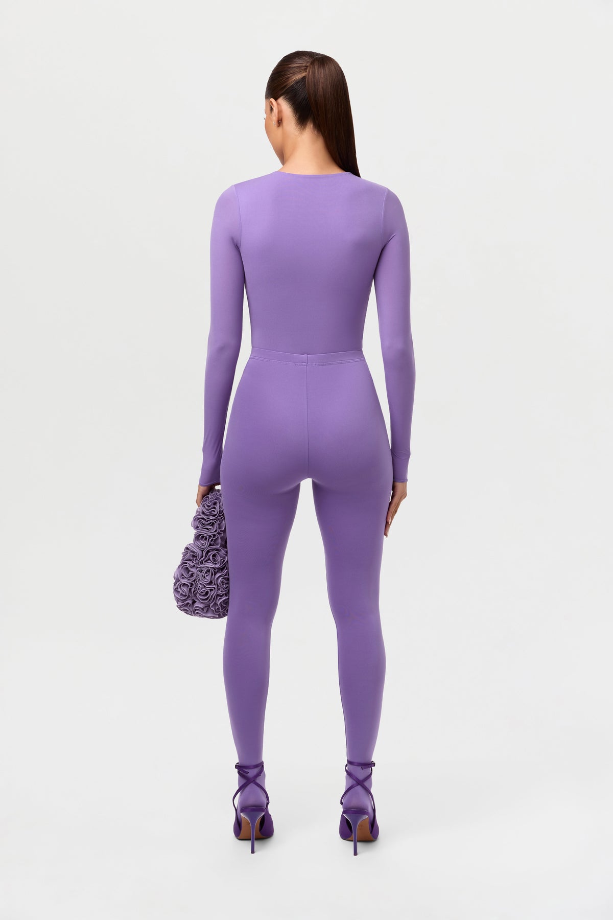 Violet Naked Closed Toe Legging