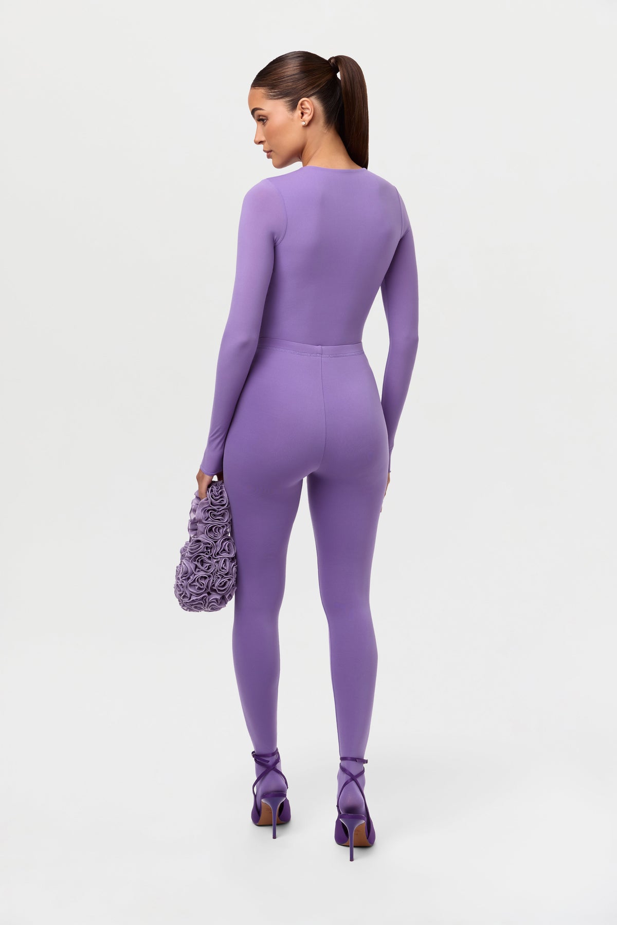 Violet Naked Closed Toe Legging