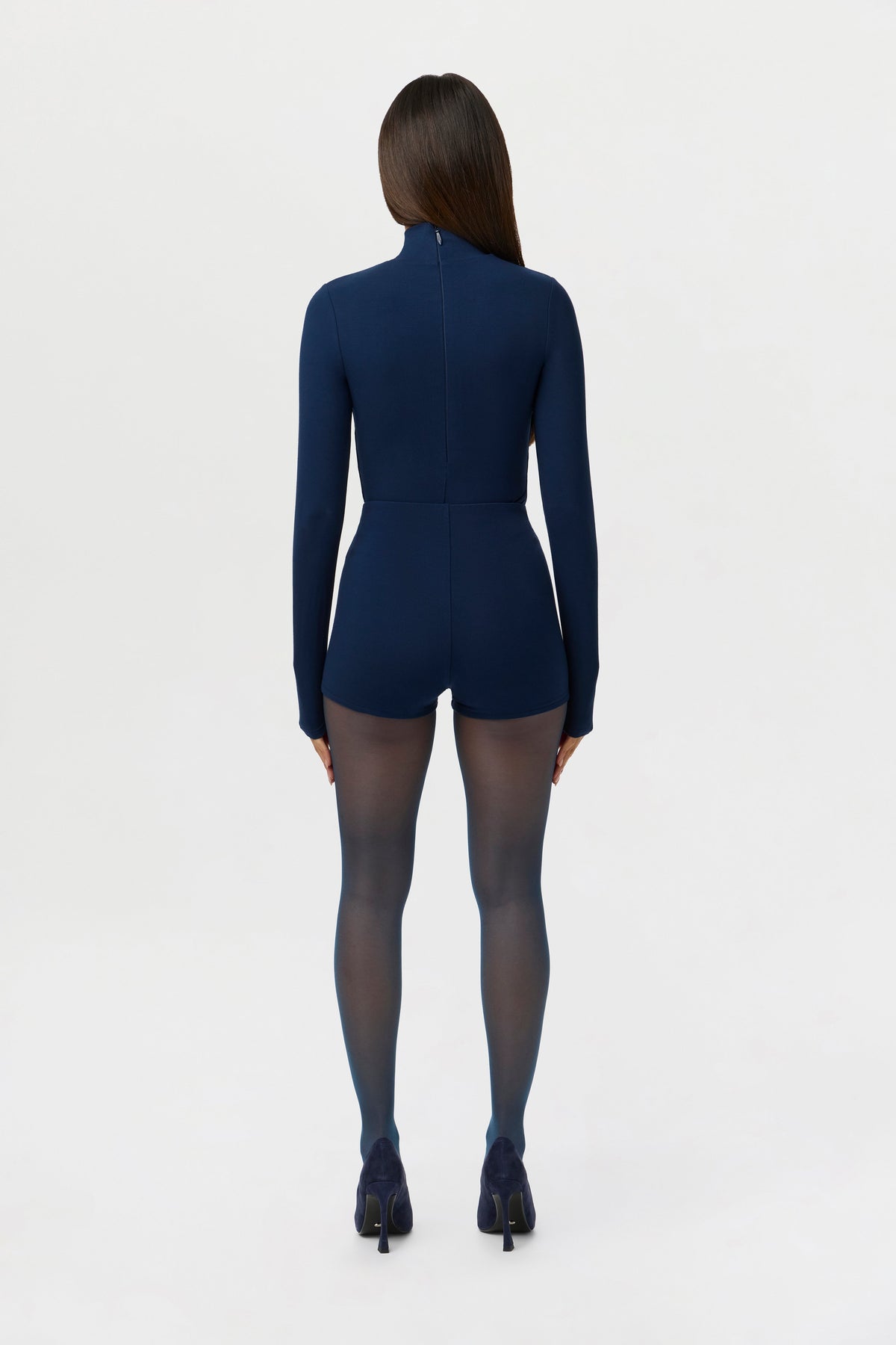 Navy Butter Contour Hot Pants