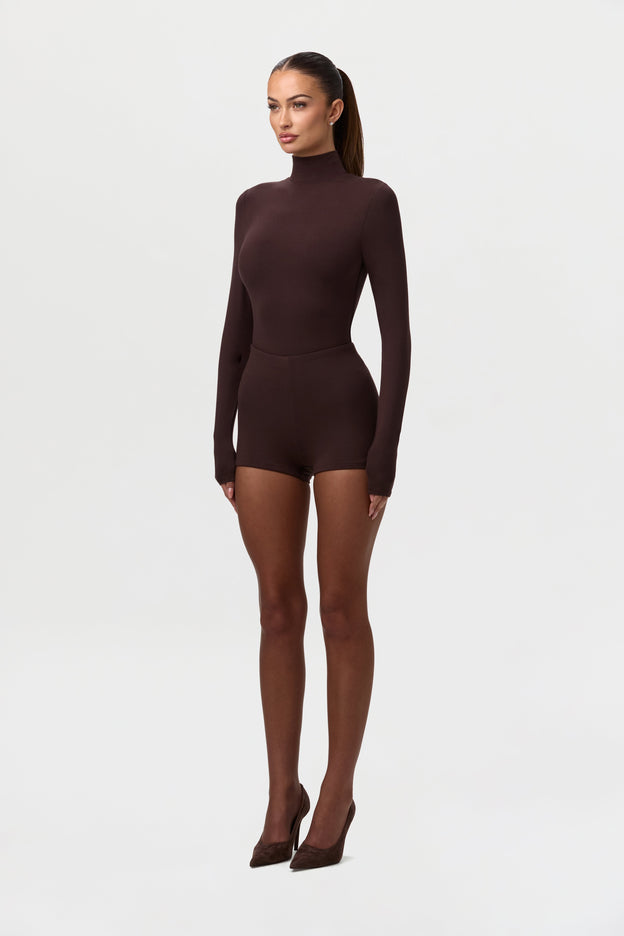Butter Turtleneck Contour Bodysuit