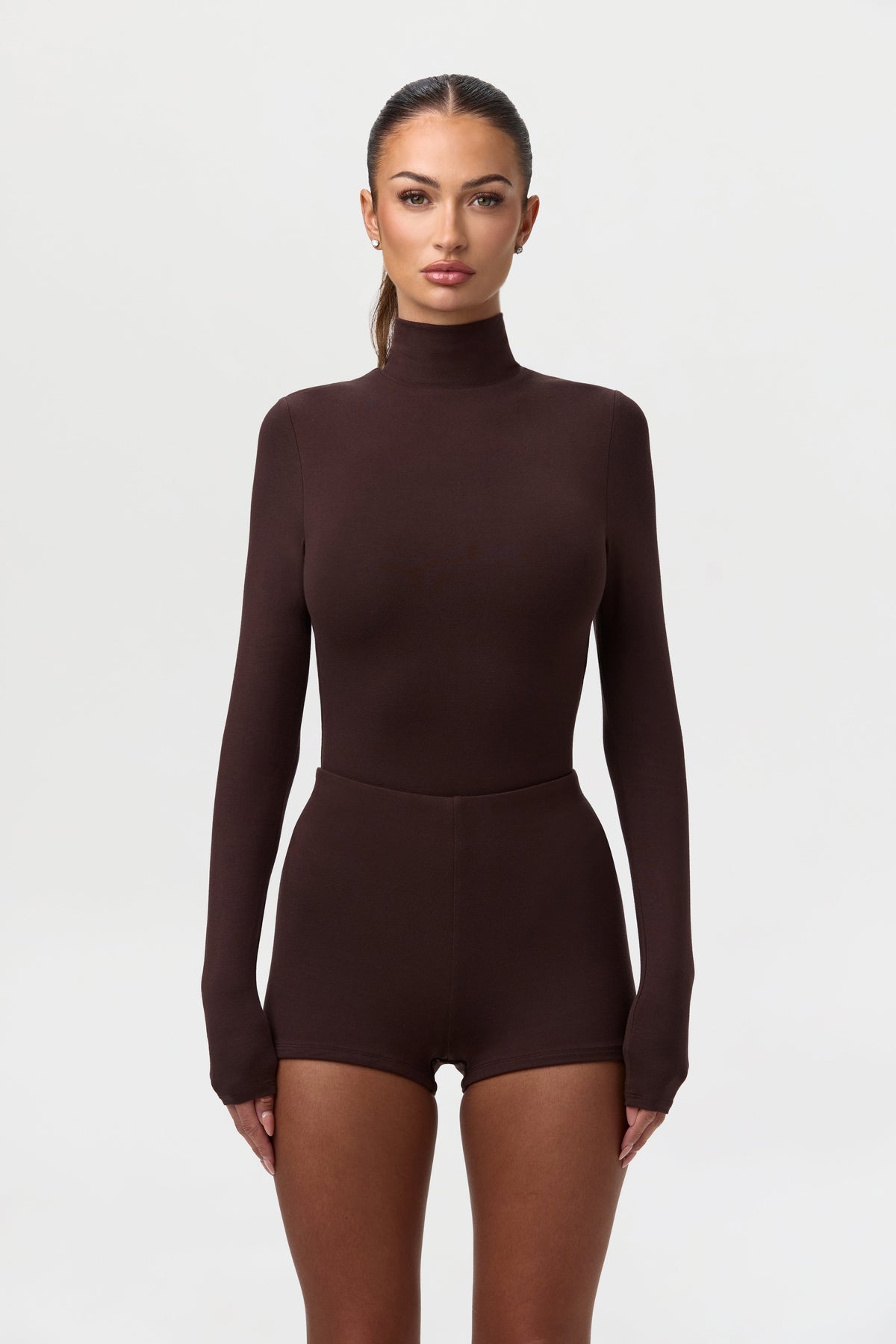 Dark Chocolate Butter Contour Hot Pants