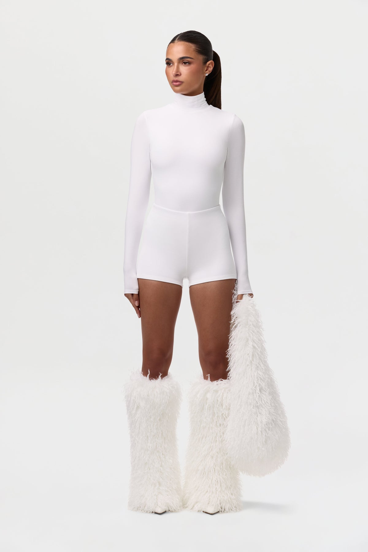 White Butter Contour Hot Pants