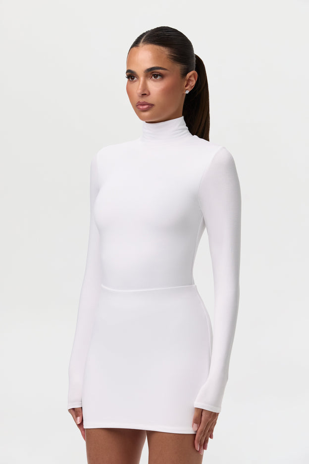 Butter Contour Mini Skirt