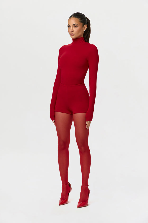 Butter Turtleneck Contour Bodysuit