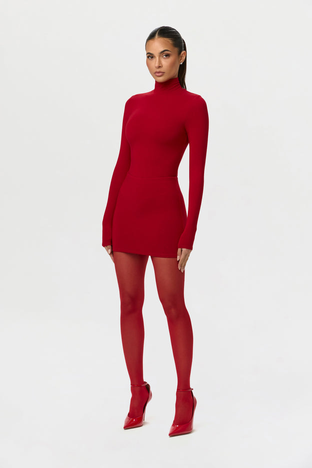 Butter Contour Mini Skirt
