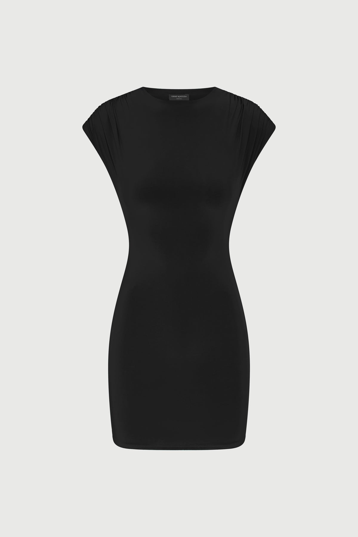 BLACK Hourglass Sleeveless Mini Dress