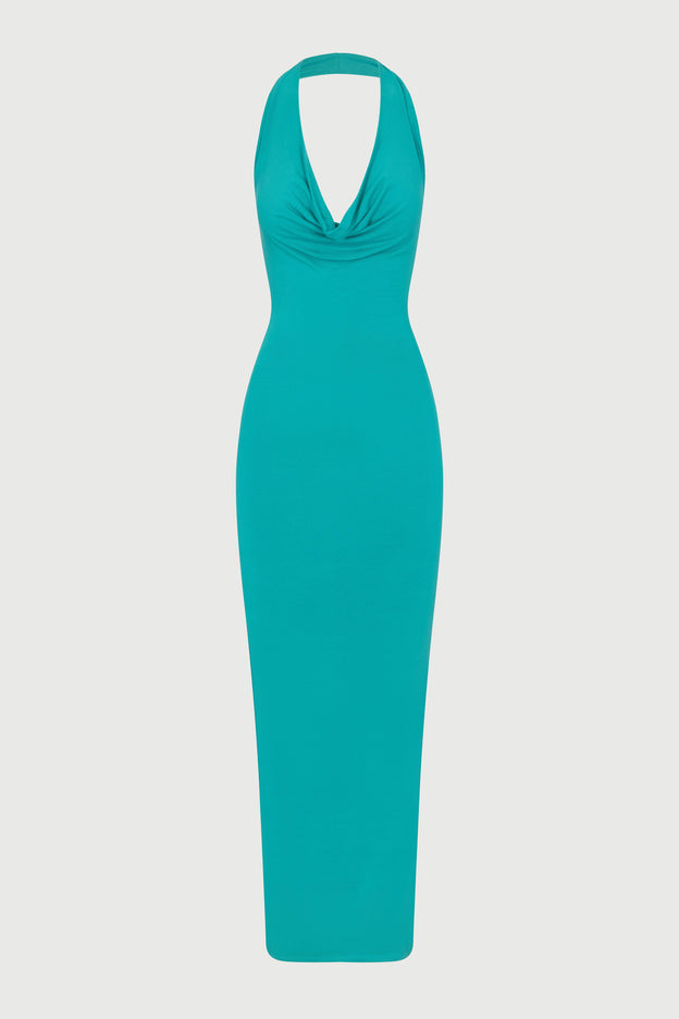 Modal Cowl Neck Maxi Dress