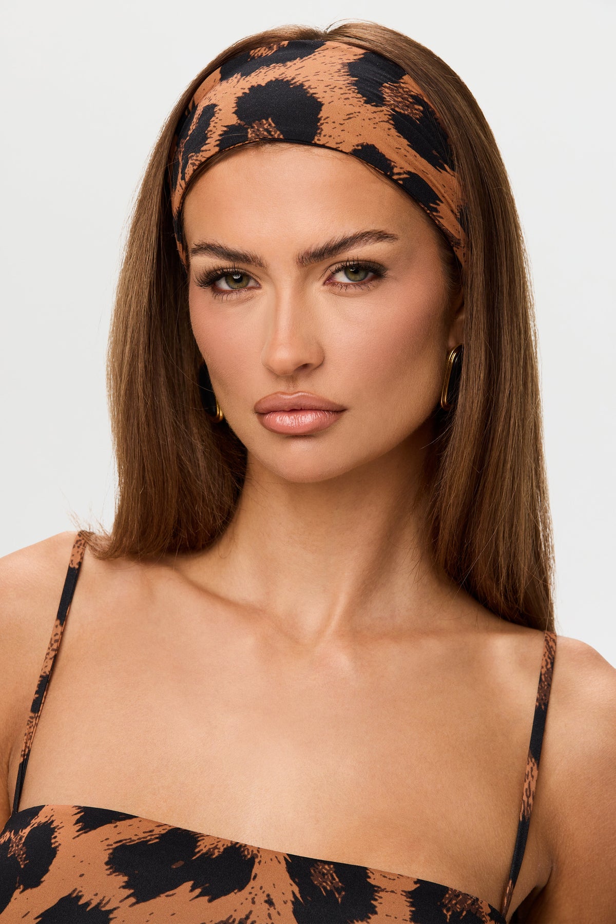 Leopard Naked Print Headband