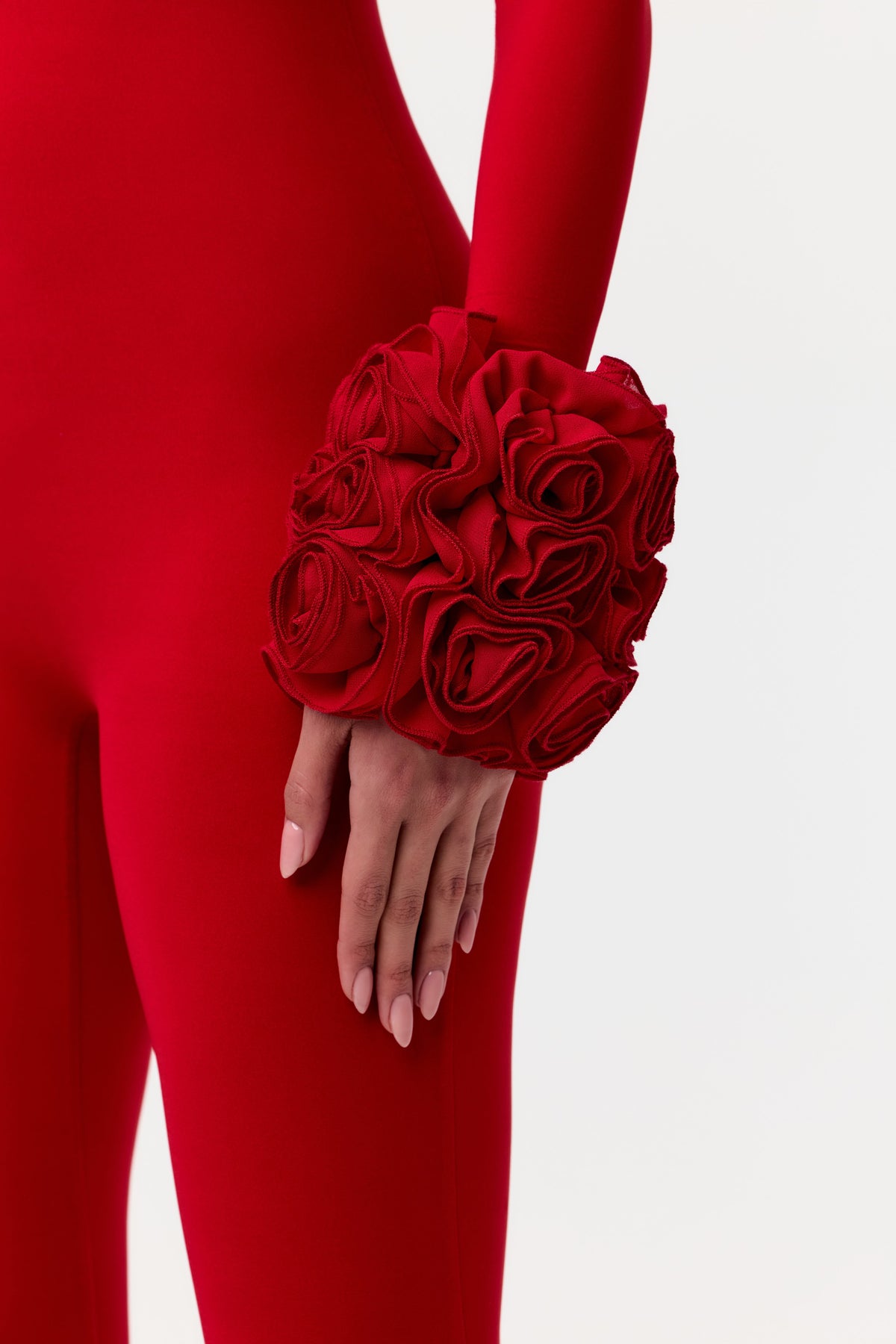 Red Rose Petal Cuffs
