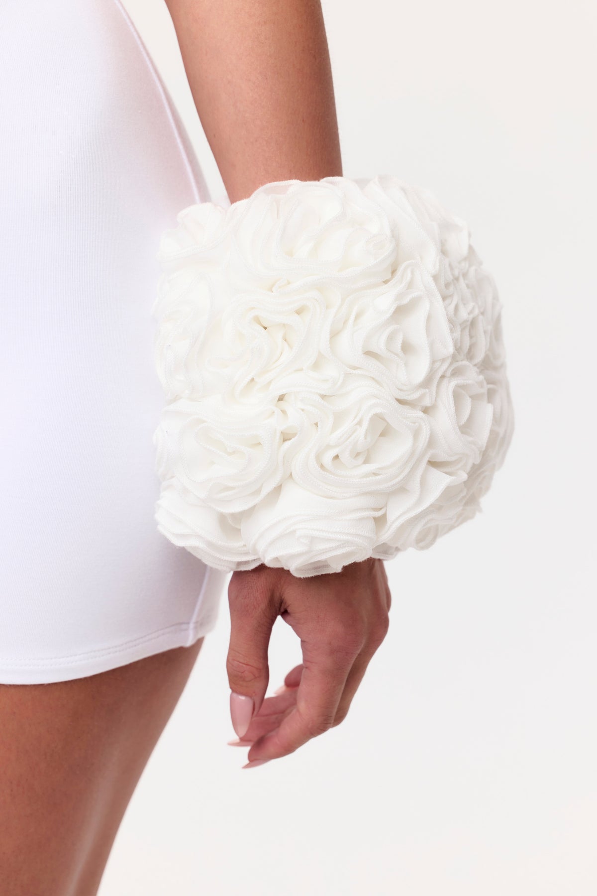 White Rose Petal Cuffs