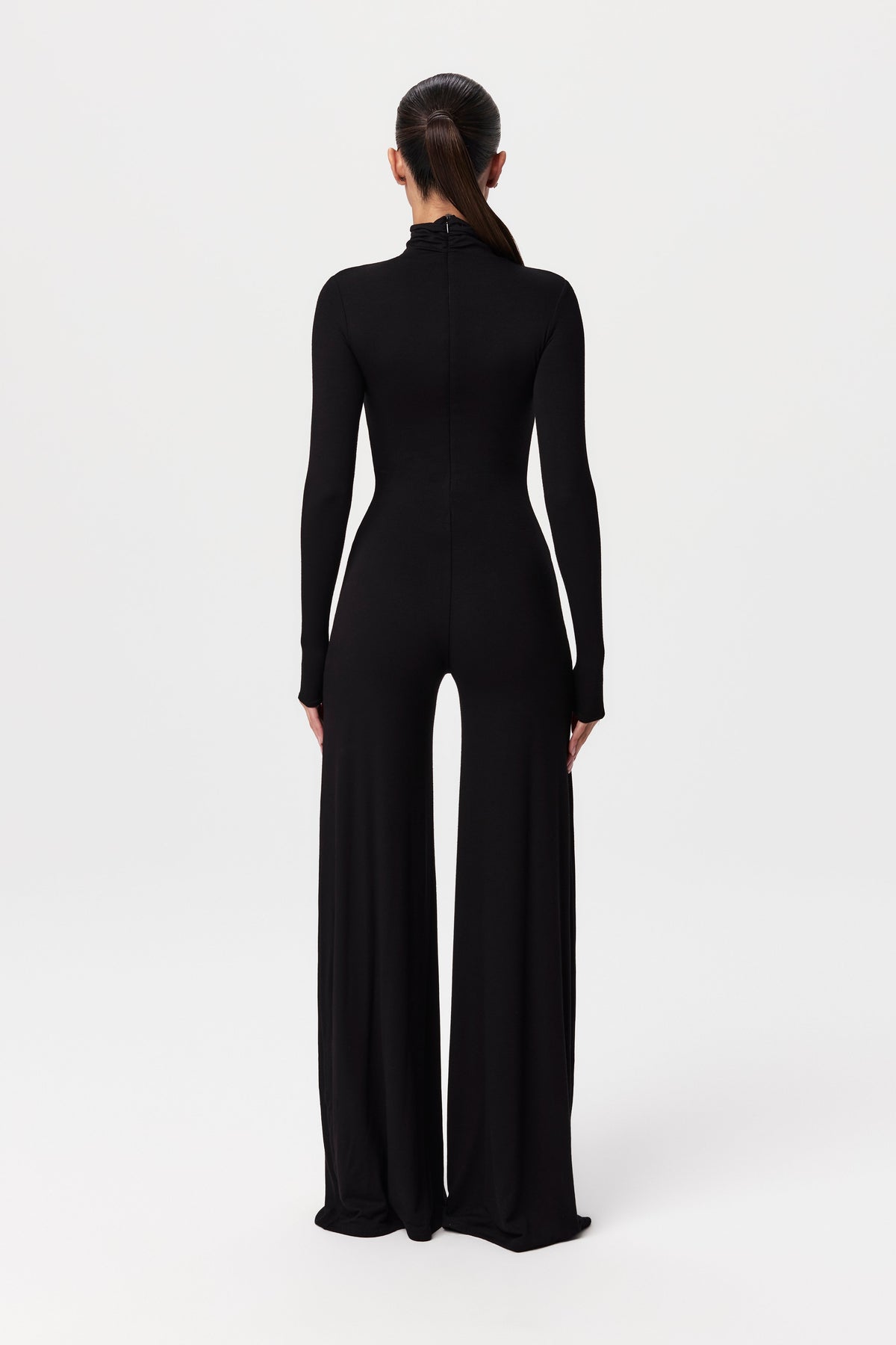 Dark Chocolate NW Sculpt Wide-Leg Jumpsuit