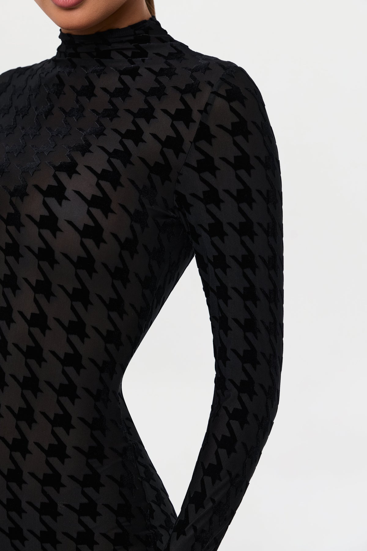 Leopard Dark Chocolate Burnout Closed Toe Jumpsuit