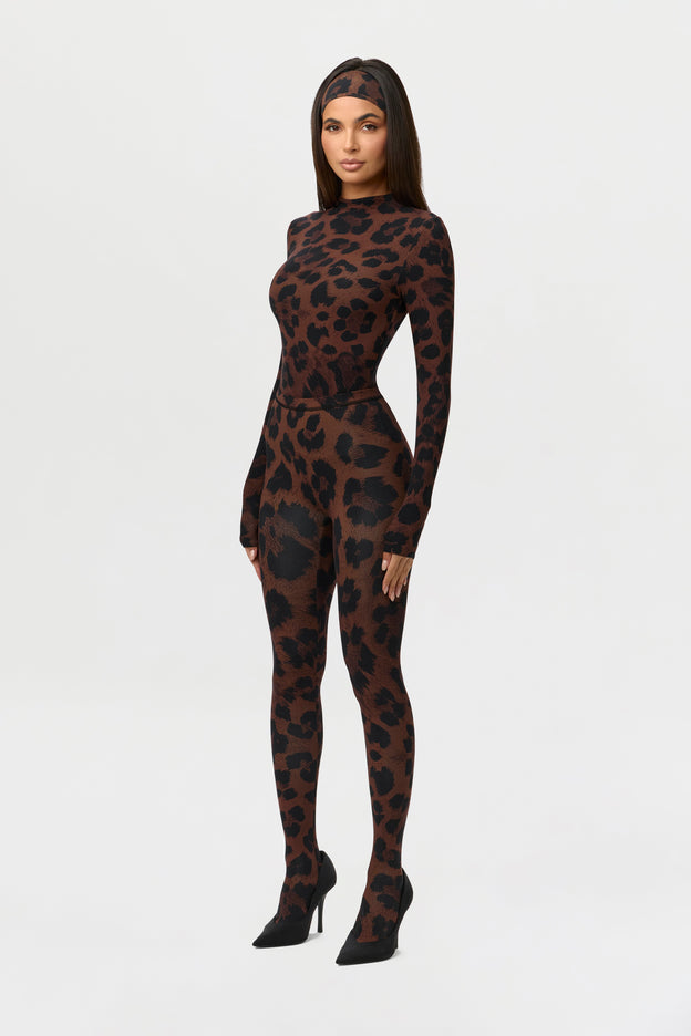 Naked Print Tights Petite