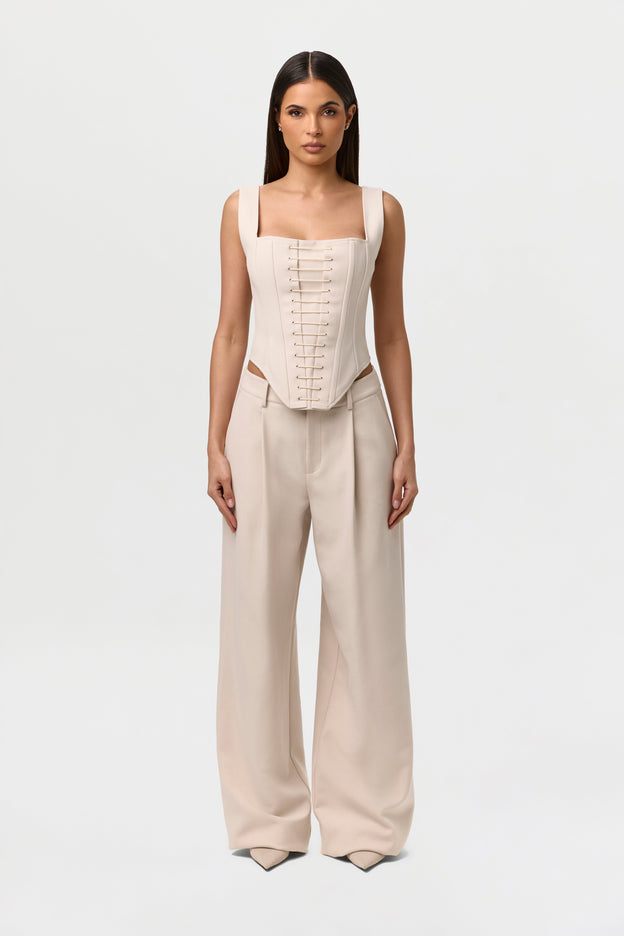 Suiting Tank Corset Top