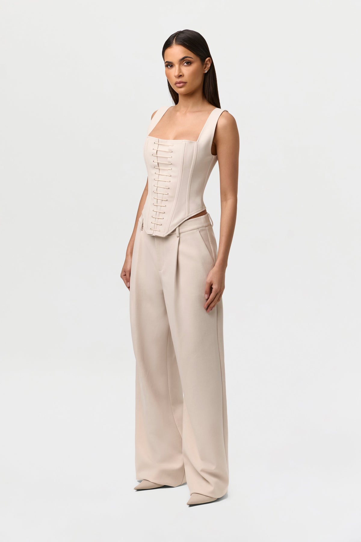 Suiting Tank Corset Top