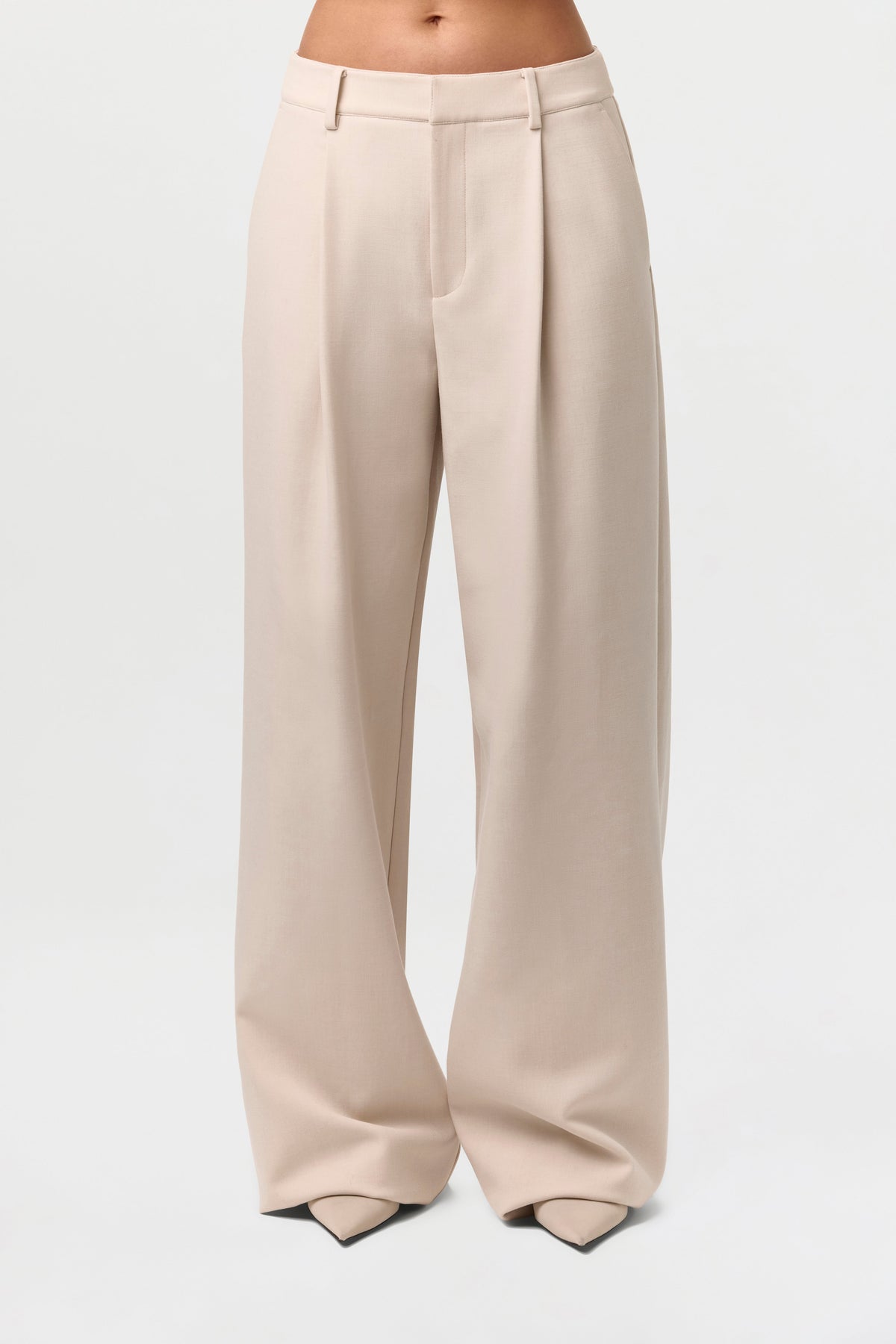 Suiting Wide-Leg Pants