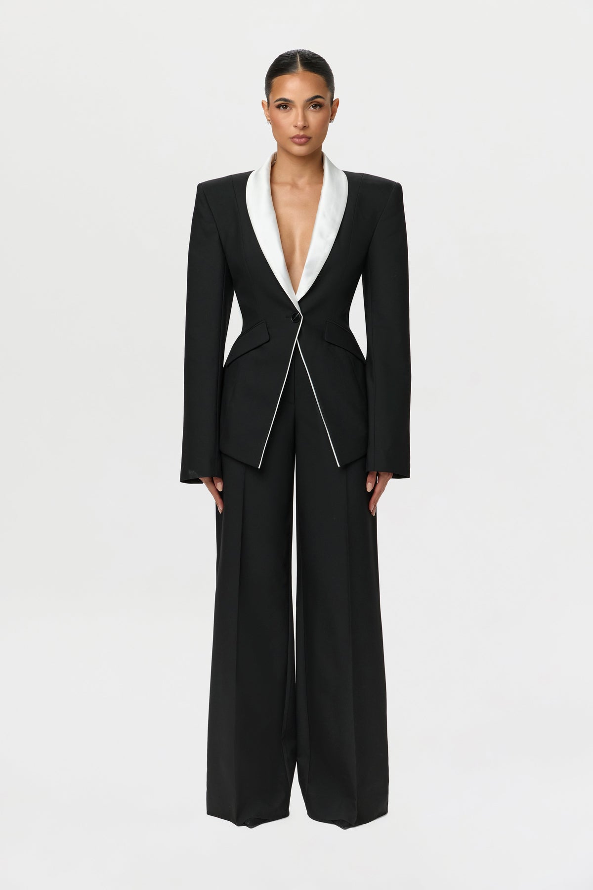 Suiting Straight Leg Trouser