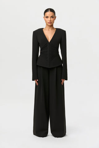 Suiting Wide-Leg Pants