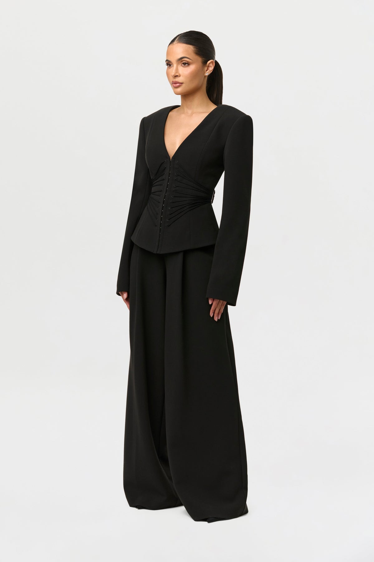 Suiting Wide-Leg Pants
