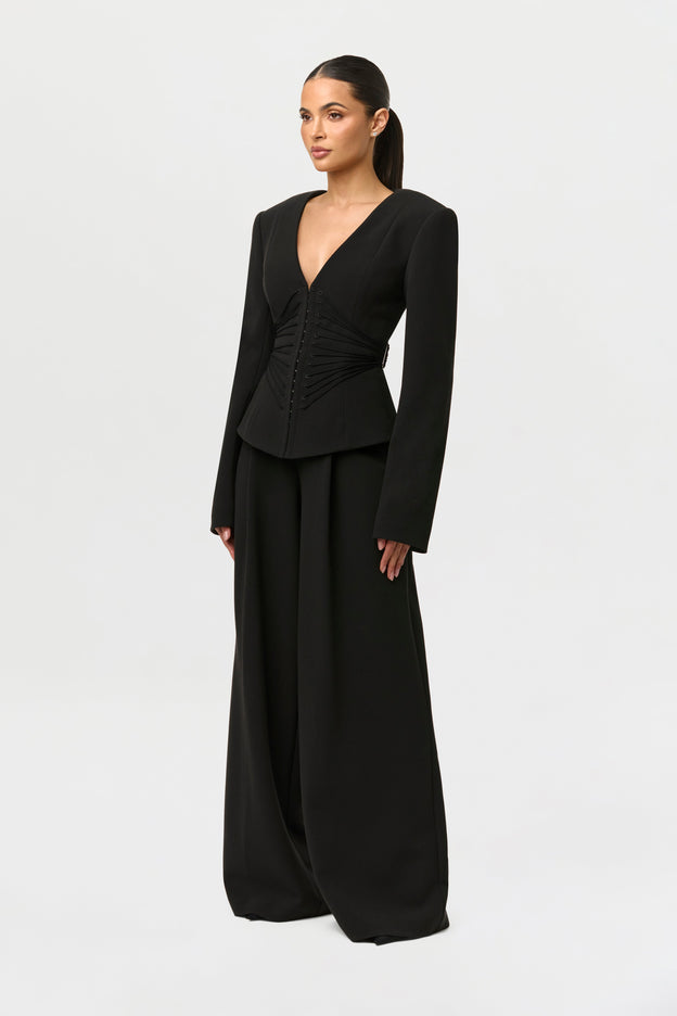 Suiting Wide-Leg Pants