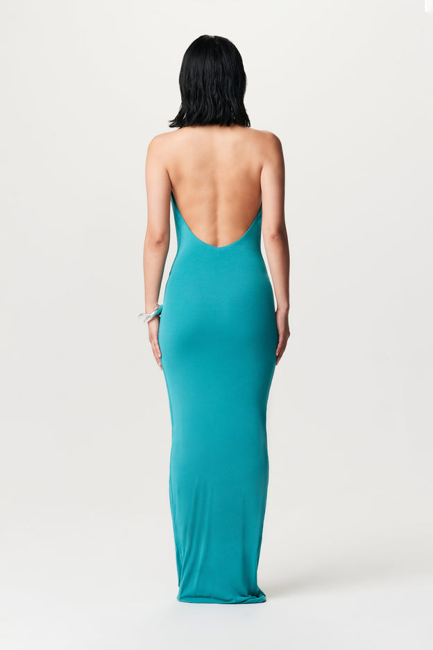 Modal Cowl Neck Maxi Dress