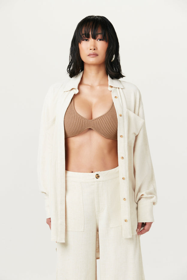 Linen Button Down Shirt