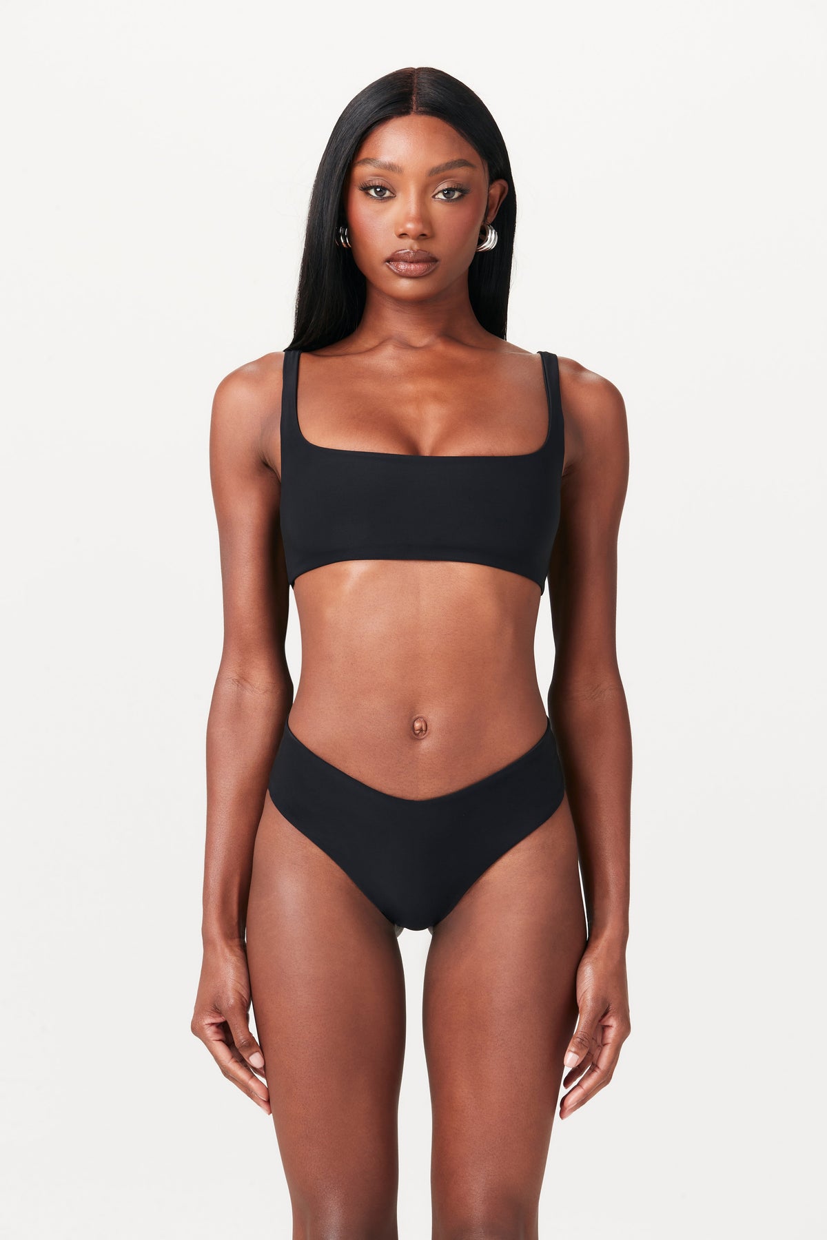 BLACK Hourglass Basic Panty
