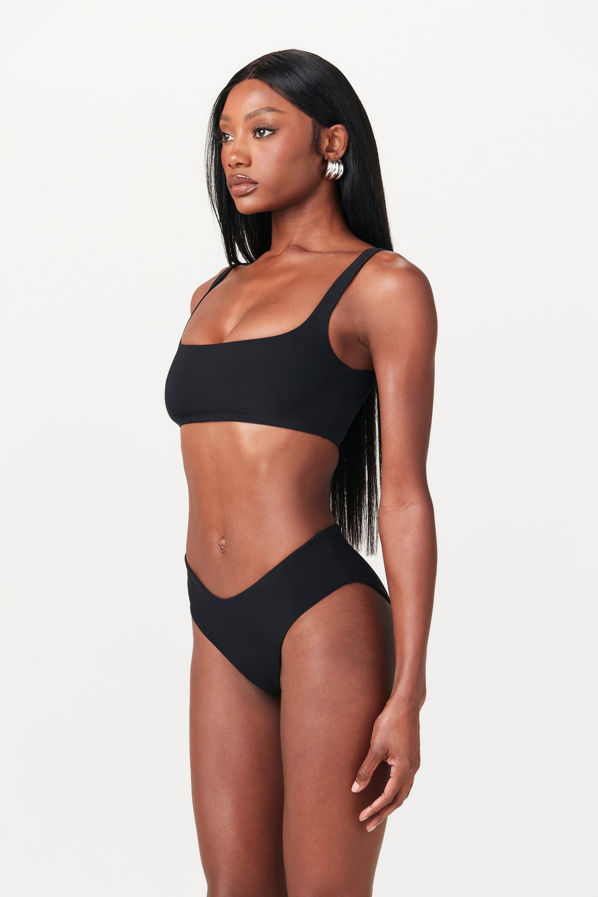 BLACK Hourglass Basic Panty