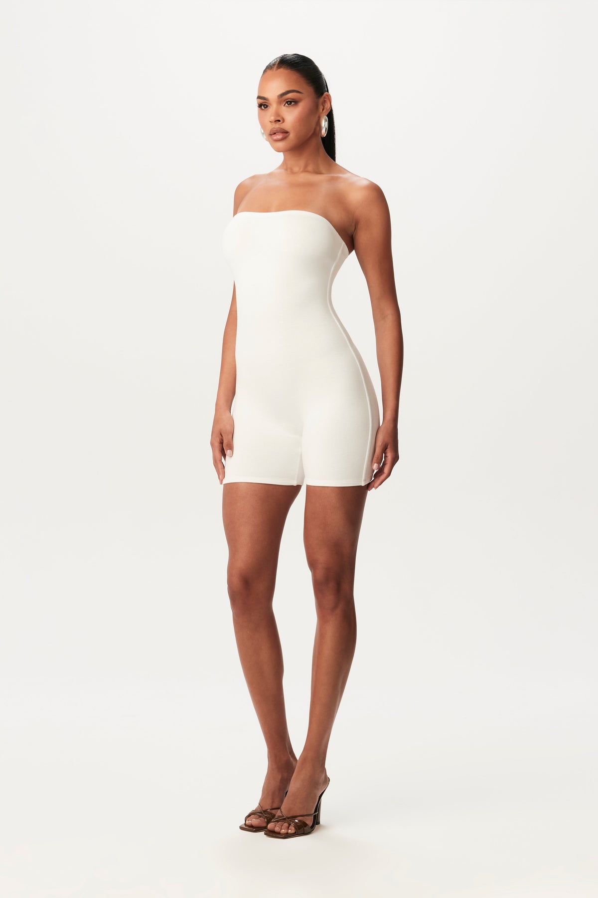 WHITE NW Tube Romper