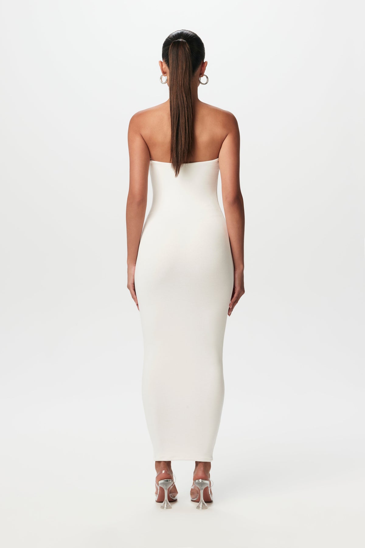 PINK FROSTING NW Tube Midi Dress