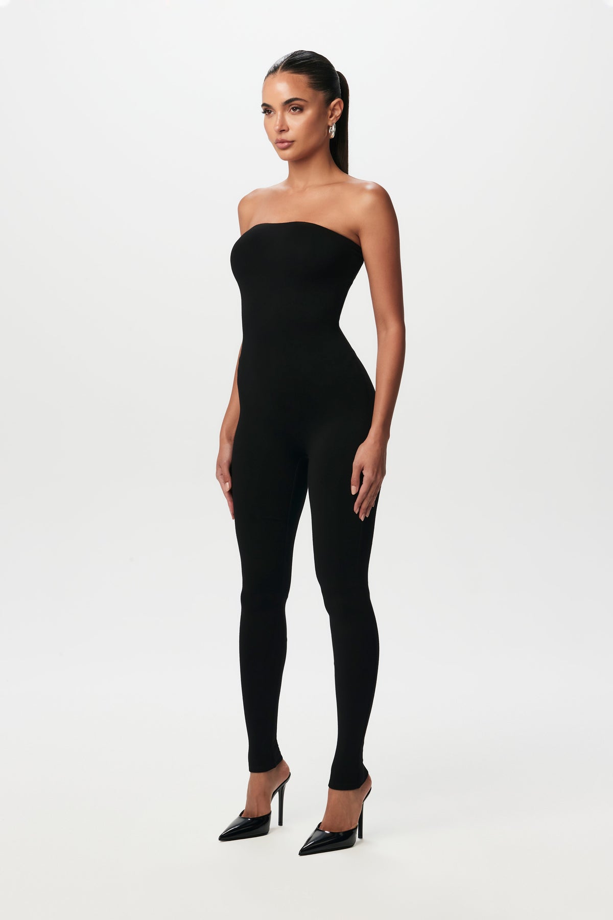 BLACK NW Sculpt Tube Jumpsuit