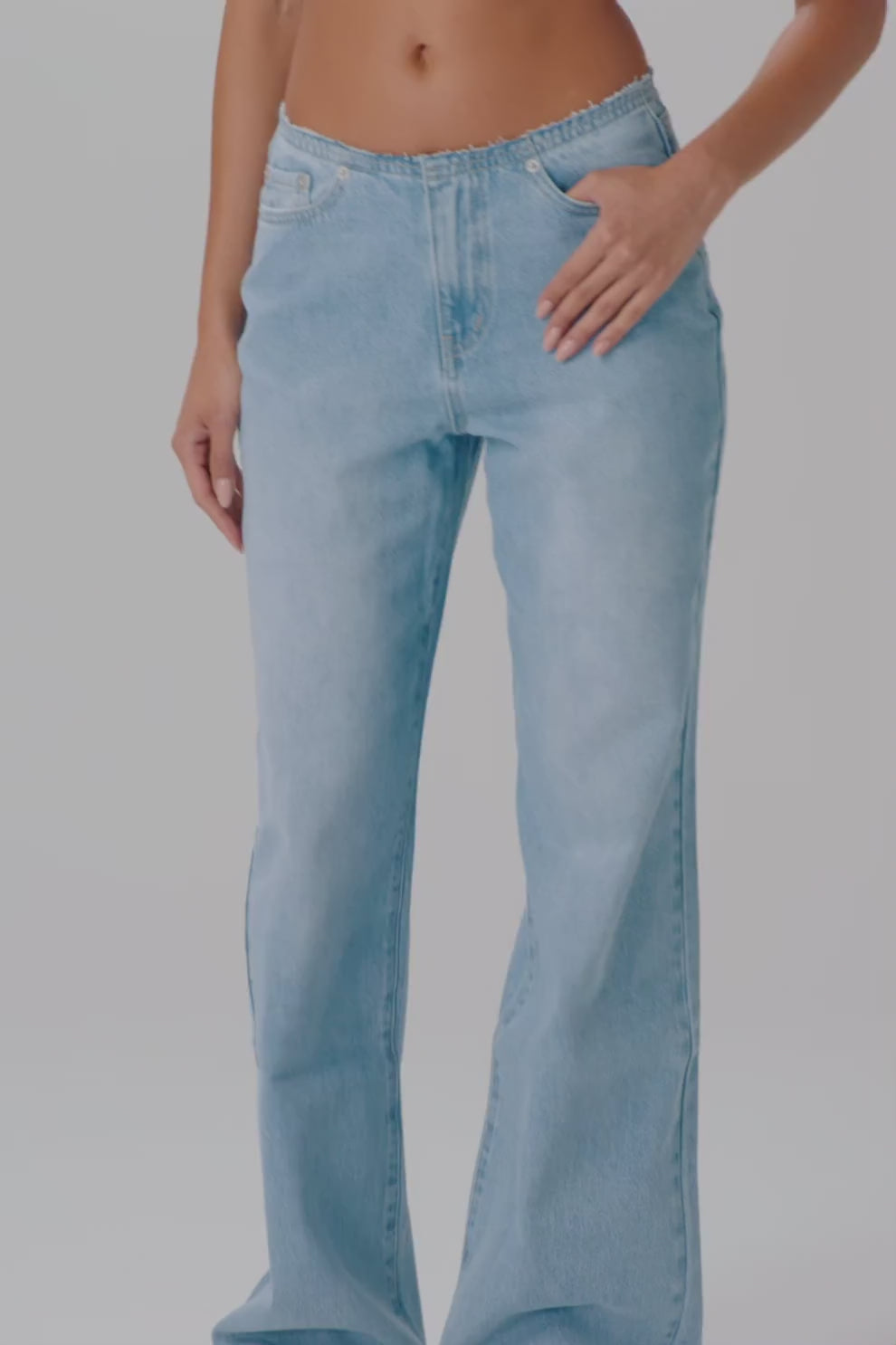 Bare Crewneck Jumpsuit