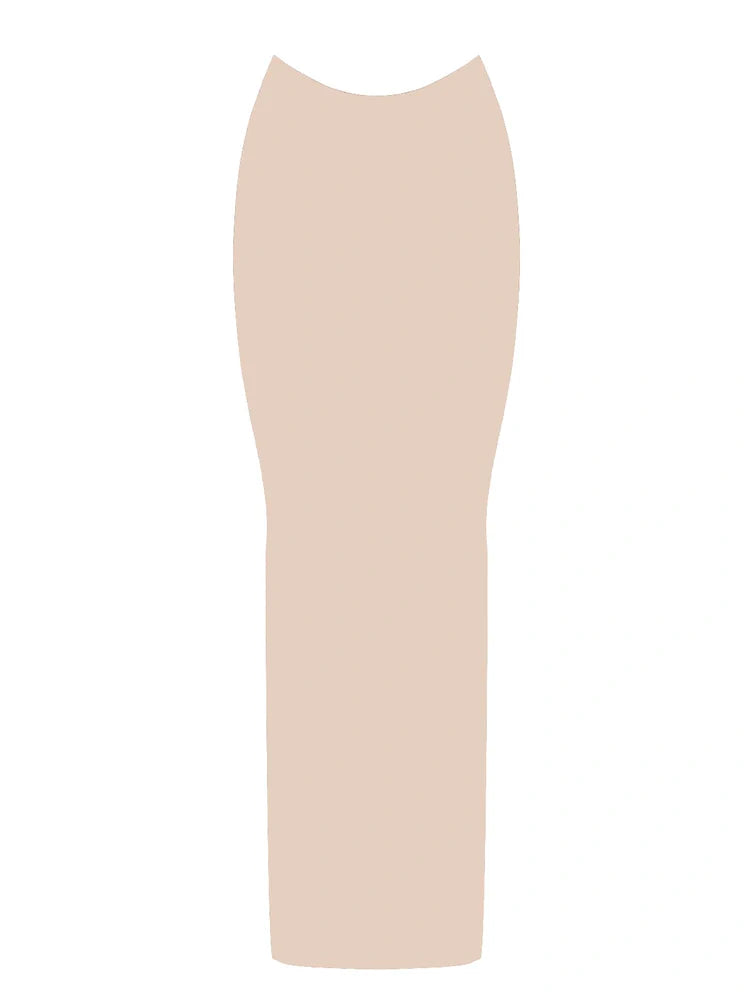 NUDE Modal Scoop Waist Maxi Skirt